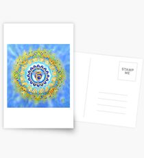 Vishudda - the Throat Chakra Postcards