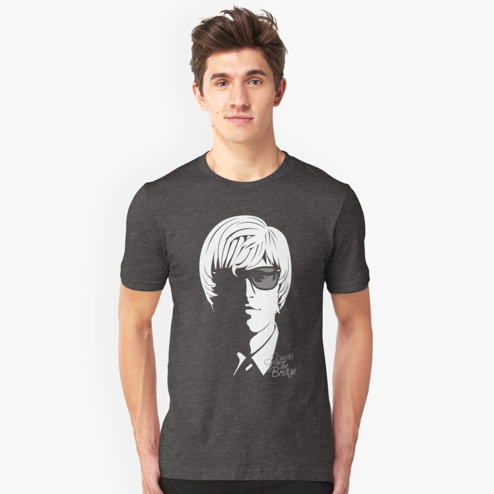 Sounds From The Bridge Emblem design Slim Fit T-Shirt