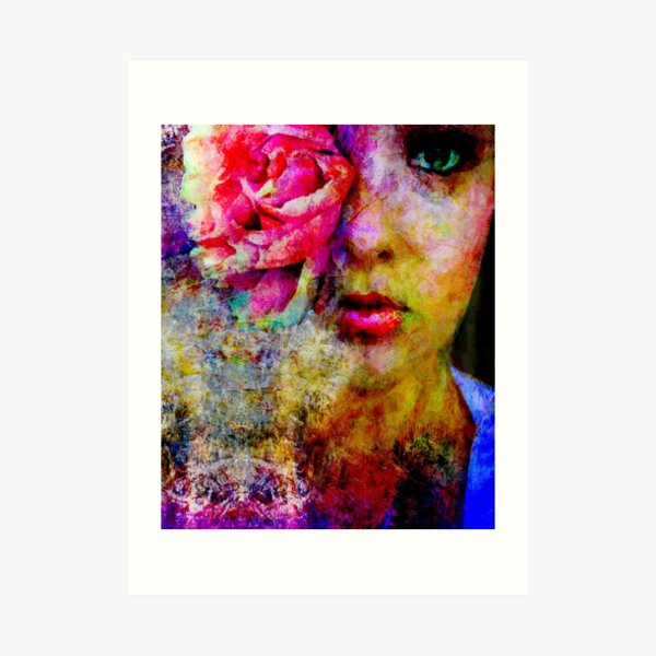 Eye of the Bloom Art Print