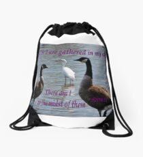 Matthew 18:20 Drawstring Bag