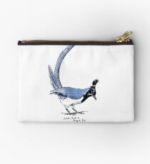Black-Throated Magpie-Jay Zipper Pouch