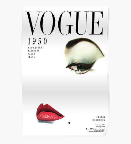 Vogue Posters | Redbubble