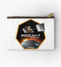 Iridium Next Launch 7 Program Logo Studio Pouch