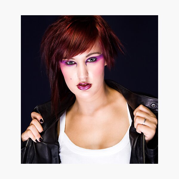 The Look Photographic Print