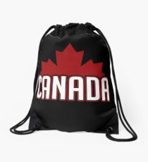 Canada nationality Drawstring Bag