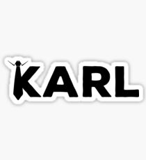 Karl Lagerfeld Stickers | Redbubble