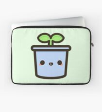 Cute sprout in pot Laptop Sleeve
