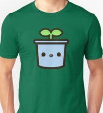 Cute sprout in pot Unisex T-Shirt