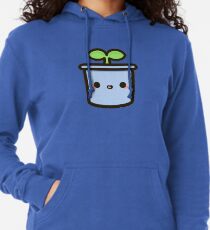Cute sprout in pot Lightweight Hoodie