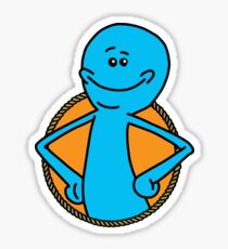 Mr. Meeseeks Badge Sticker