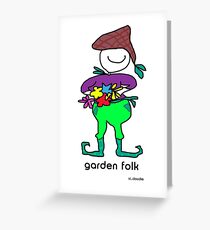 Gartenliebhaber Grußkarte