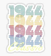 Born in 1944 Vintage Sticker