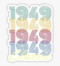 Born in 1949 Vintage Sticker