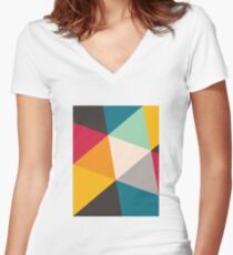 Dreiecke (2012) Shirt mit V-Ausschnitt