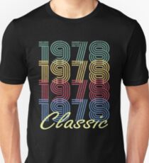 Born in 1978 Vintage Slim Fit T-Shirt