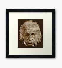 Einstein - General Theory of Relativity Framed Print