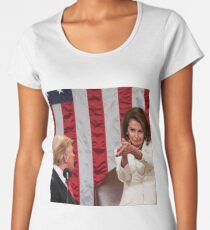 Momma Pelosi showing Trump the bidness Women's Premium T-Shirt