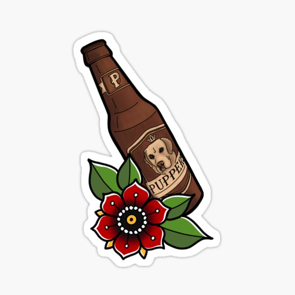 Puppers Stickers Redbubble