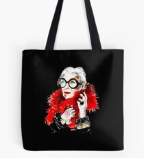 Iris Apfel Tote Bag