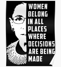 Ruth Bader Ginsburg RBG Poster