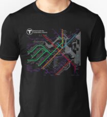MBTA Boston Subway - The T Unisex T-Shirt