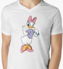 Daisy Duck Men's V-Neck T-Shirt