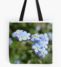 Blue Forget Me Not's Tote Bag