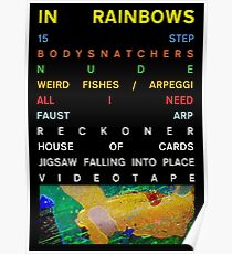 Radiohead - In Regenbogen Poster