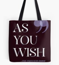 Princess Bride 1 Tote Bag