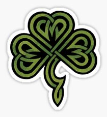 Irish Shamrock Sticker