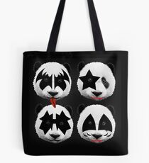 panda kiss Tote Bag