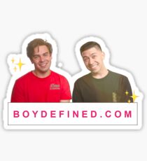 Boy Defined Sticker
