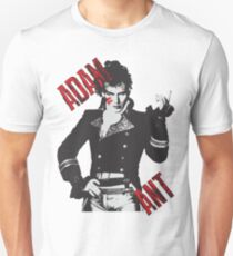 Adam Ant Neo Romantic 80er Jahre Pop Stehen und liefern Highwayman Unisex T-Shirt