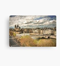 Springtime in Paris Canvas Print