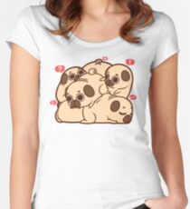 Camiseta entallada de cuello redondo Puglie Grumblie