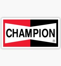 Pegatina Bujía de campeón