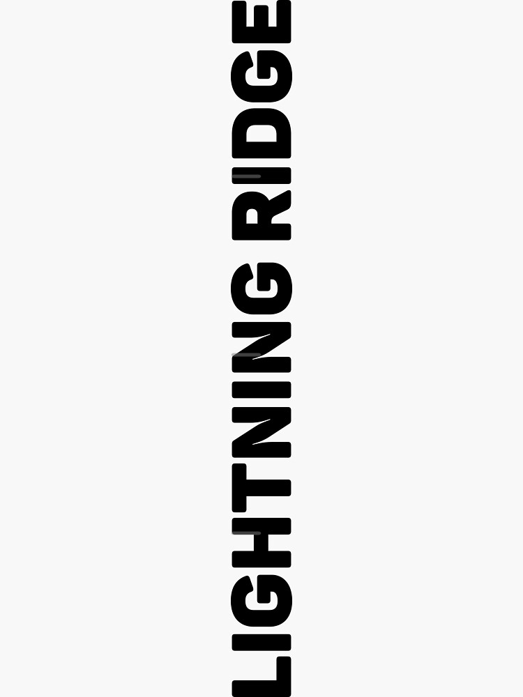 Lightning Ridge by designkitsch