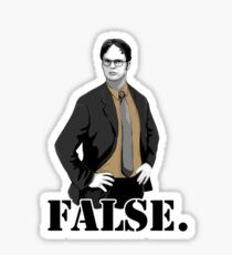 FALSE. Sticker