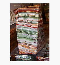 Ribbon Onyx Photographic Print