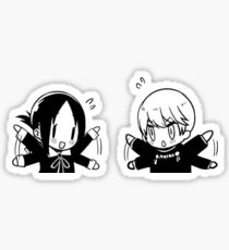 Kaguya Chan und Shirogane Sticker