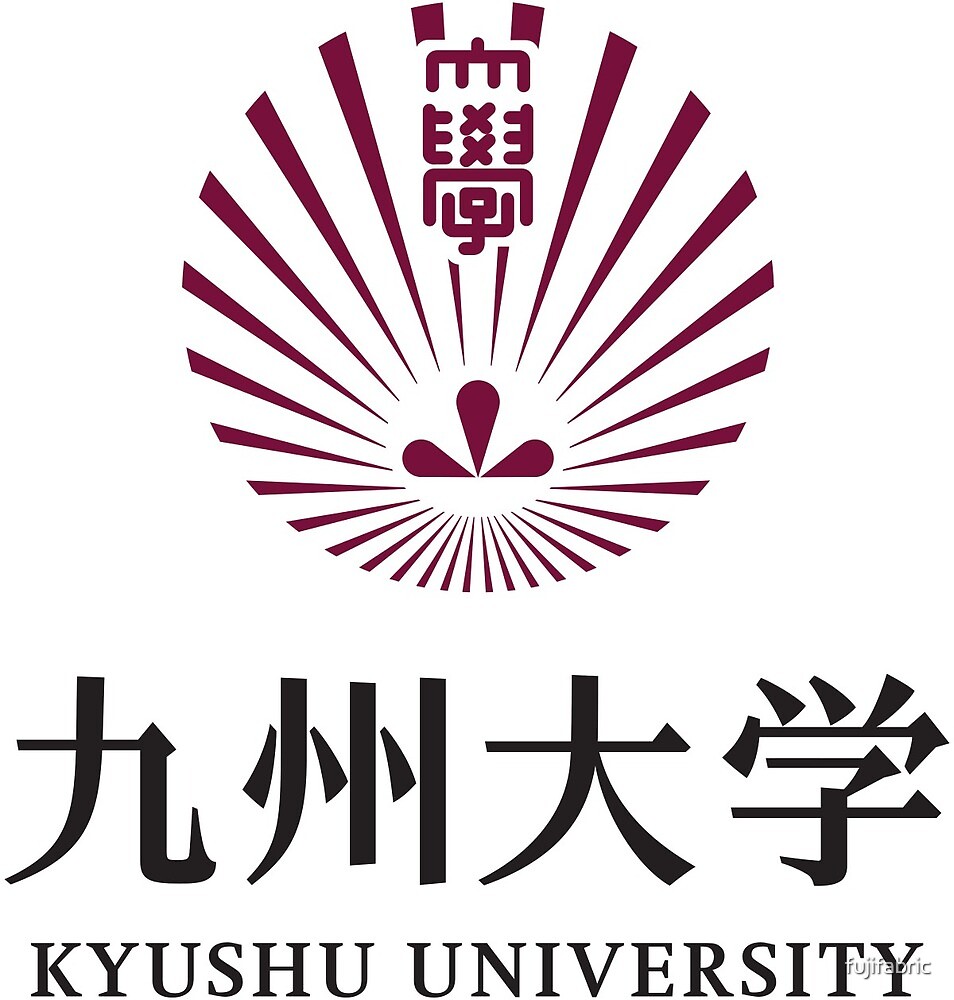 "Kyushu University Japan Logo " by fujifabric Redbubble