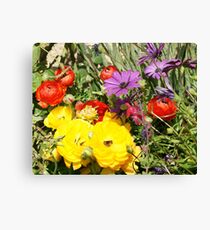 "I do this for you Mom", Wat Garden, La Mirada, CA USA Canvas Print
