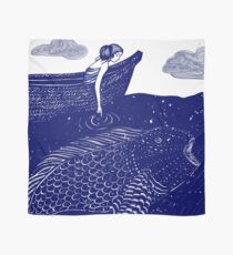 The Blue Shimmering Sea Lights Scarf