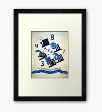 Math Occupations Premium Tee Framed Print
