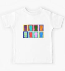 Weeping angels Pop Art Colour Kids Tee