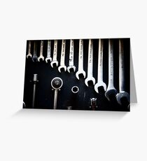 Spanners Greeting Card