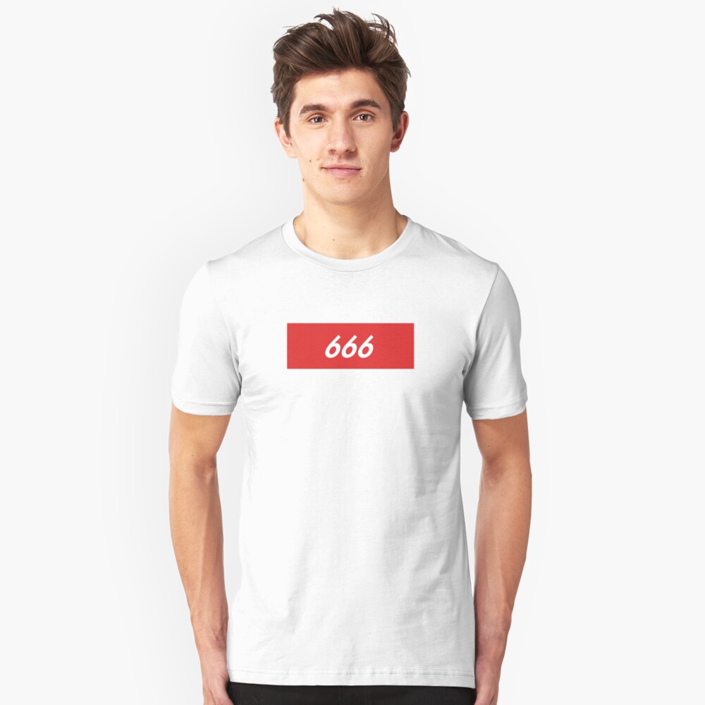 666 shirt supreme