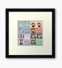 That's the punchline. Framed Print