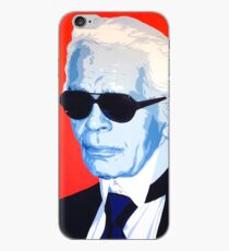 Karl Lagerfeld Malerei iPhone-Hülle & Cover