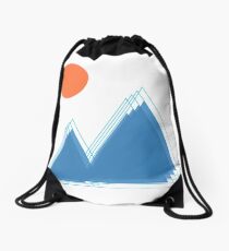 shadow hills Drawstring Bag